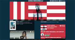 Desktop Screenshot of annarossinellimusic.com