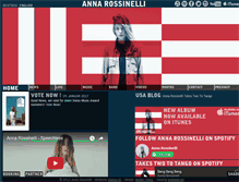 Tablet Screenshot of annarossinellimusic.com